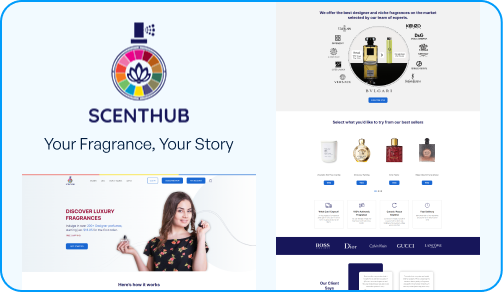 Ecommerce-Story-Scenthub-DM-WebSoft