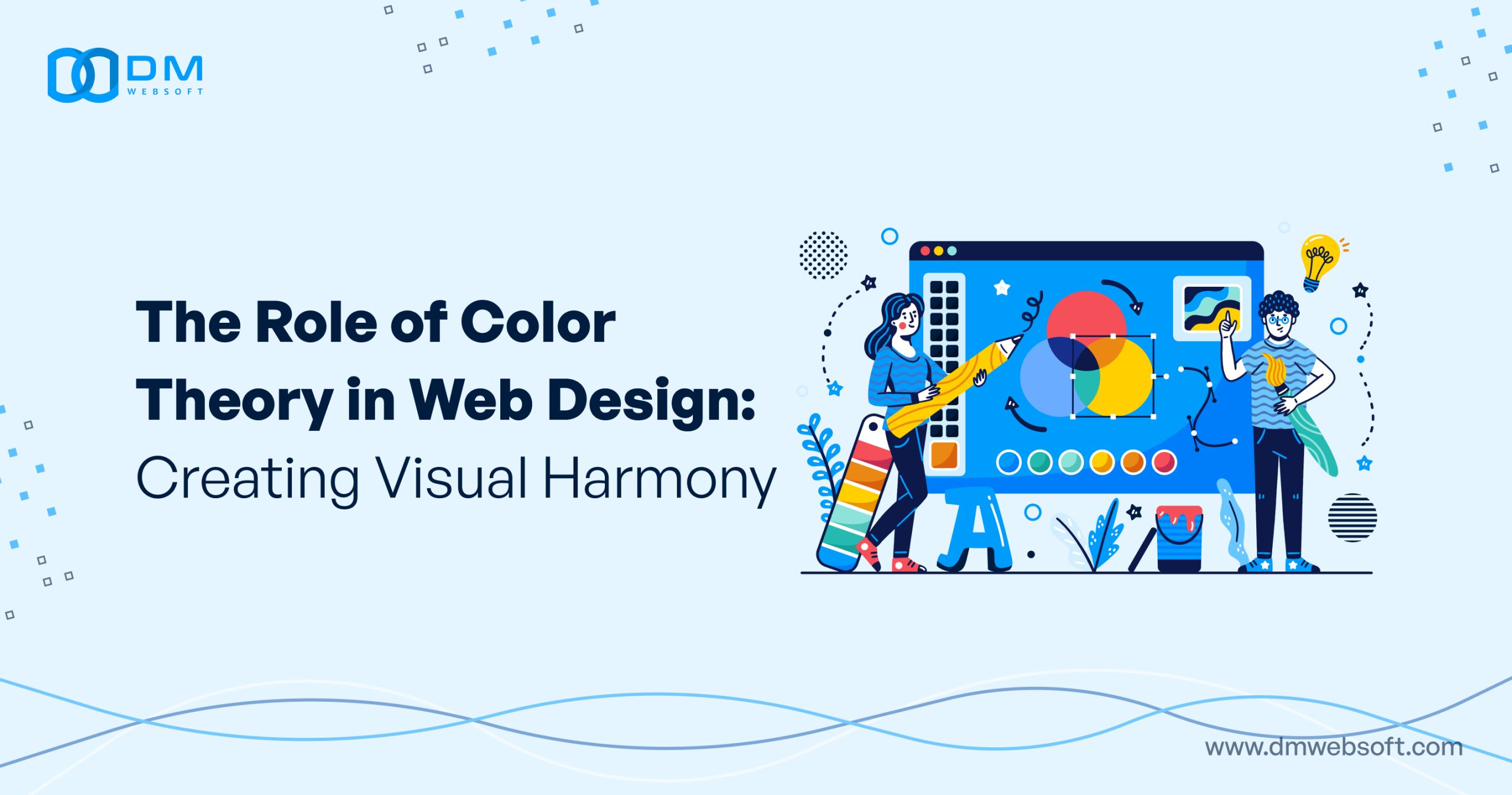 The-Role-of-Color-Theory-in-Web-Design-Creating-Visual-Harmony-DM-WebSoft-LLP