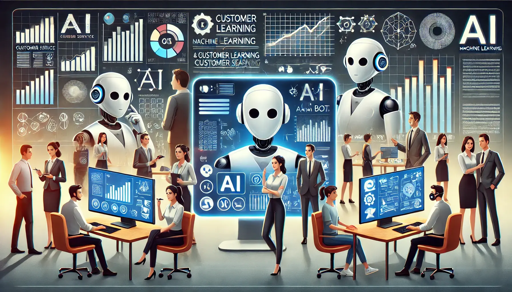 Understanding-Machine-Learning-and-AI-in-Customer-Service-DM-WebSoft-LLP