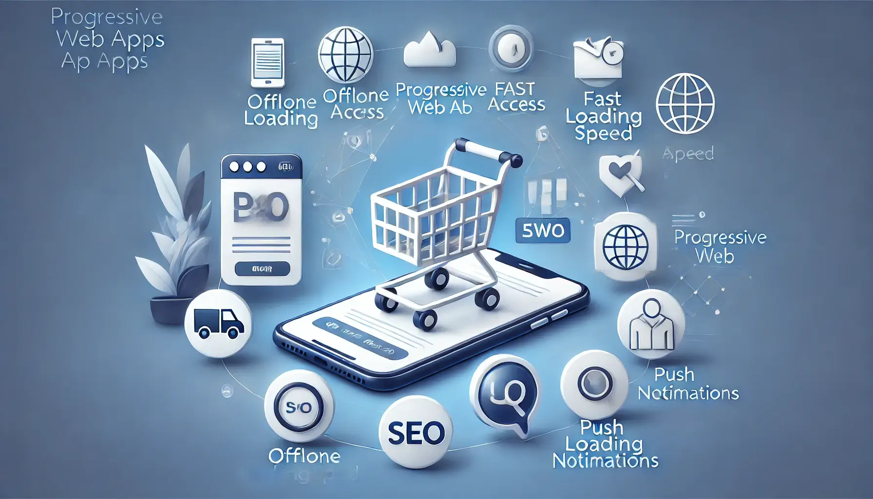 E-Commerce-Transformation-with-Progressive-Web-Apps-(PWAs)-DM-WebSoft-LLP