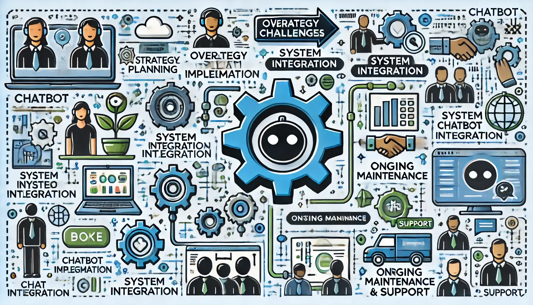 Overcoming-Challenges-in-Implementing-Chatbots-for-Customer-Service-DM-WebSoft-LLP