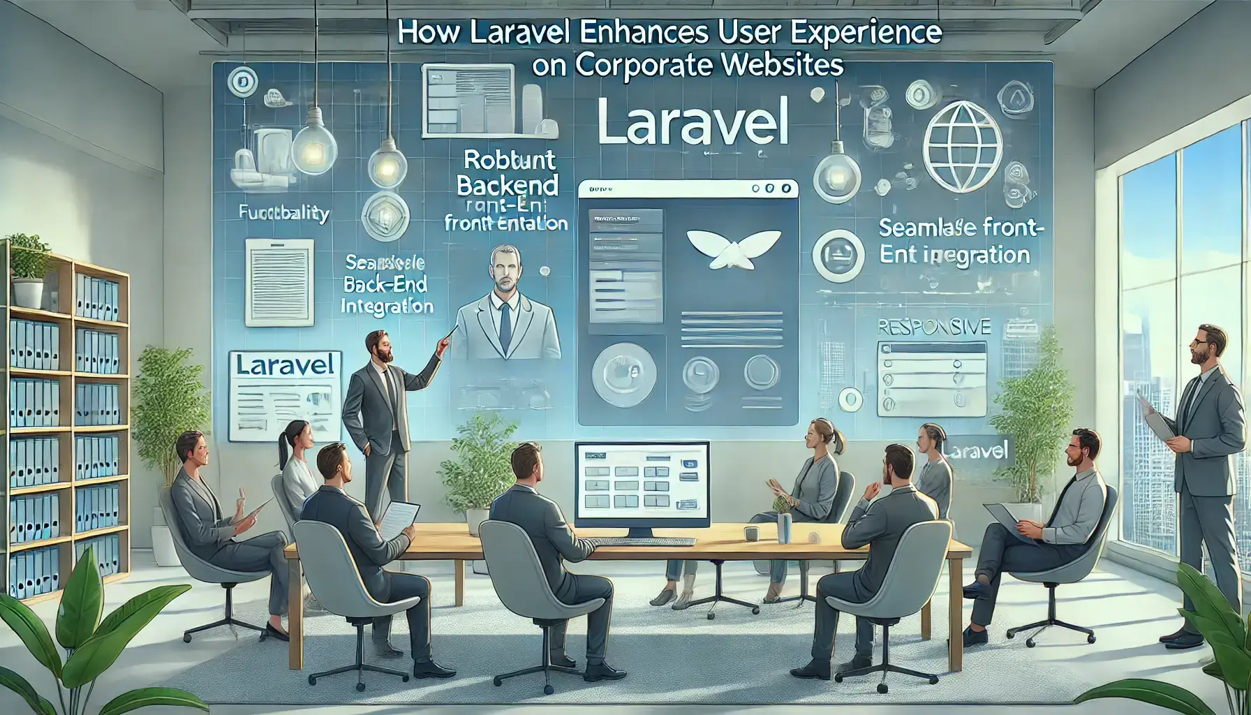 How-Laravel-Enhances-User-Experience-on-Corporate-Websites-DM-WebSoft-LLP