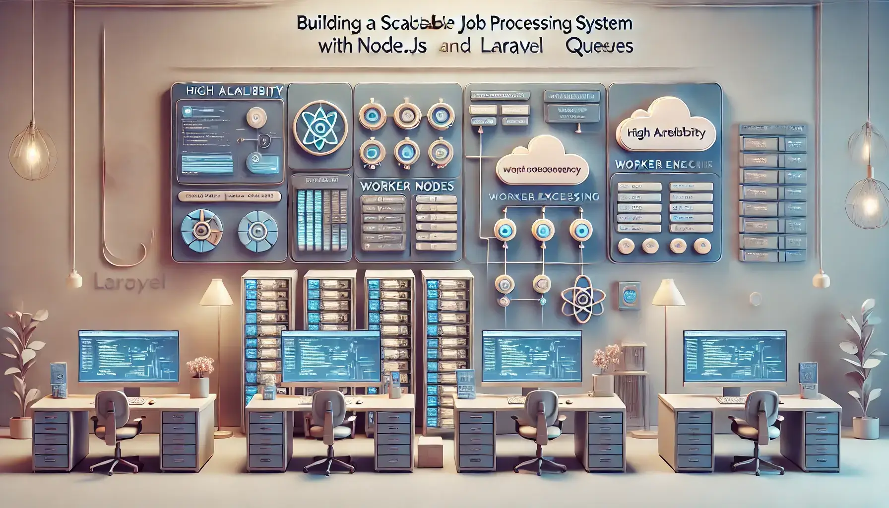 Building-a-Scalable-Job-Processing-System-with-Node.js-and-Laravel-Queues-DM-WebSoft-LLP