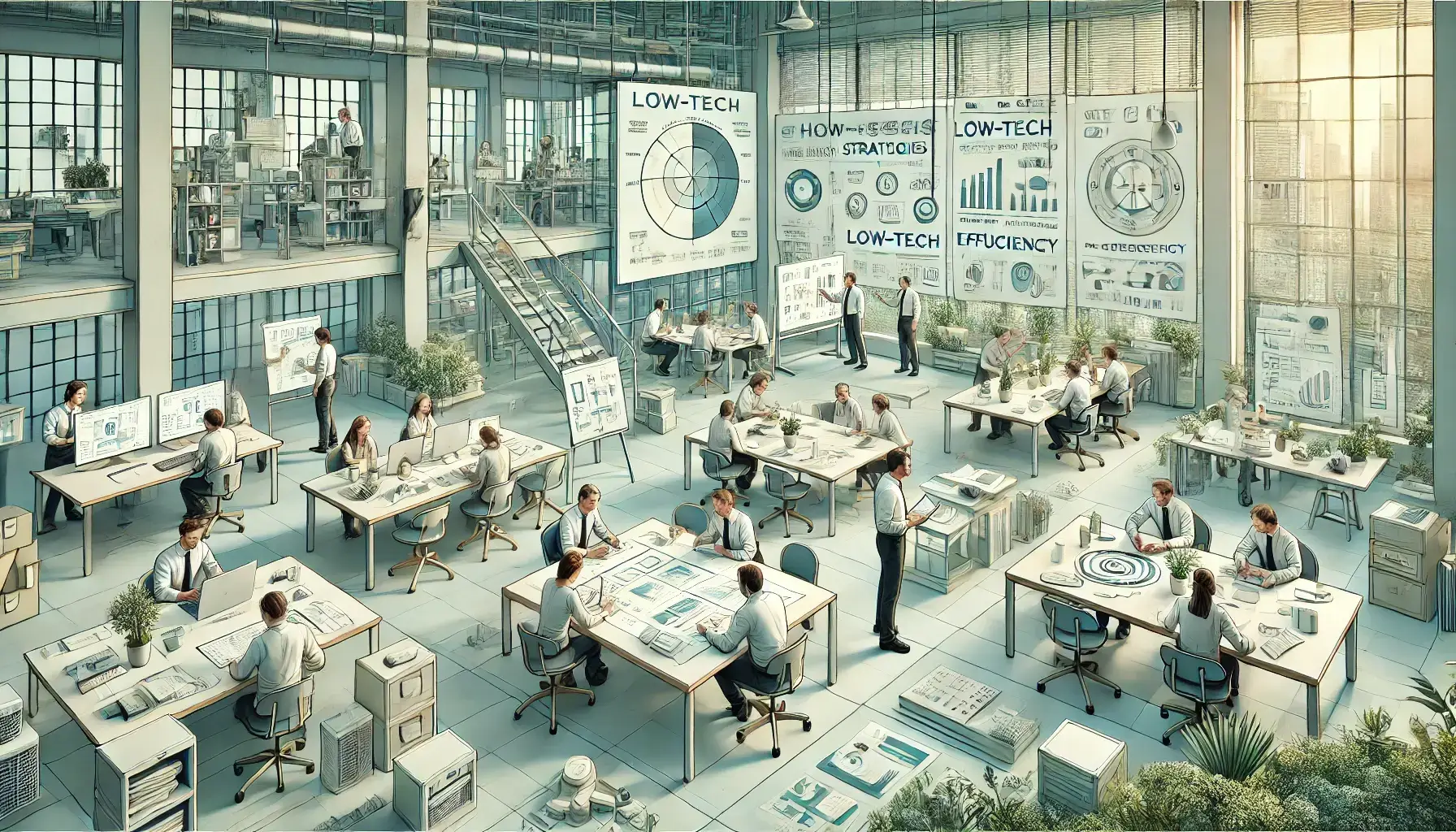 How-Businesses-Can-Transition-to-a-Low-Tech-Model-Without-Losing-Efficiency-DM-WebSoft-LLP