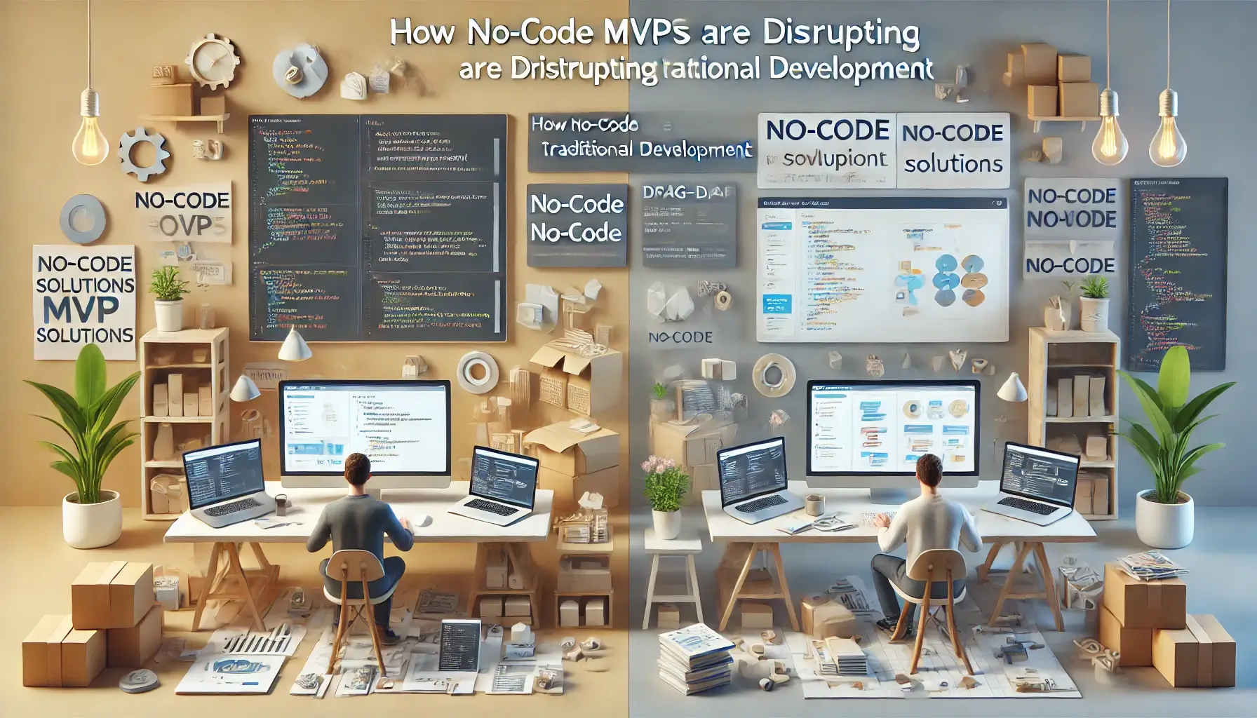 How-No-Code-MVPs-Are-Disrupting-Traditional-Development-DM-WebSoft-LLP