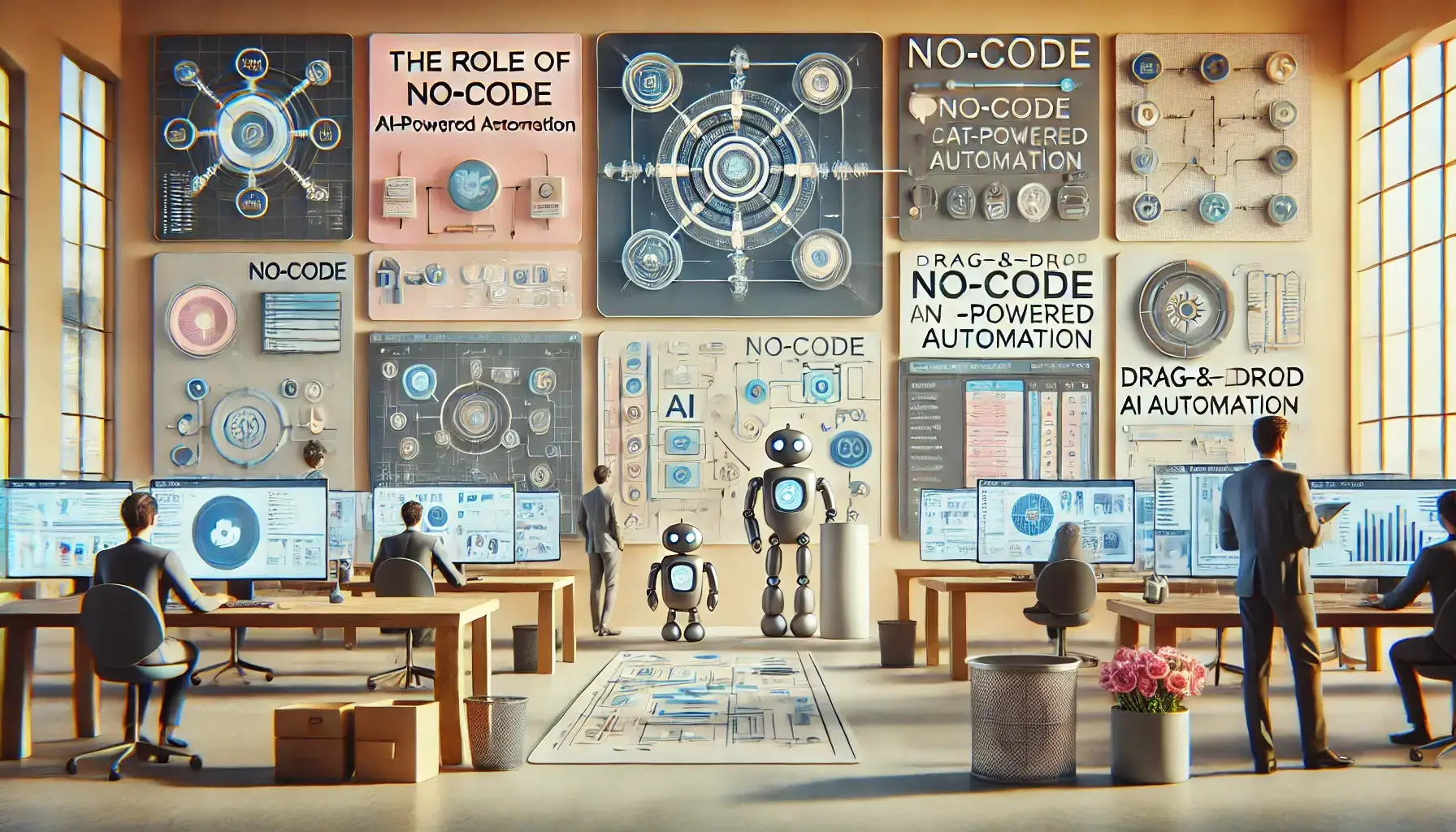 The-Role-of-No-Code-in-AI-Powered-Automation-DM-WebSoft-LLP