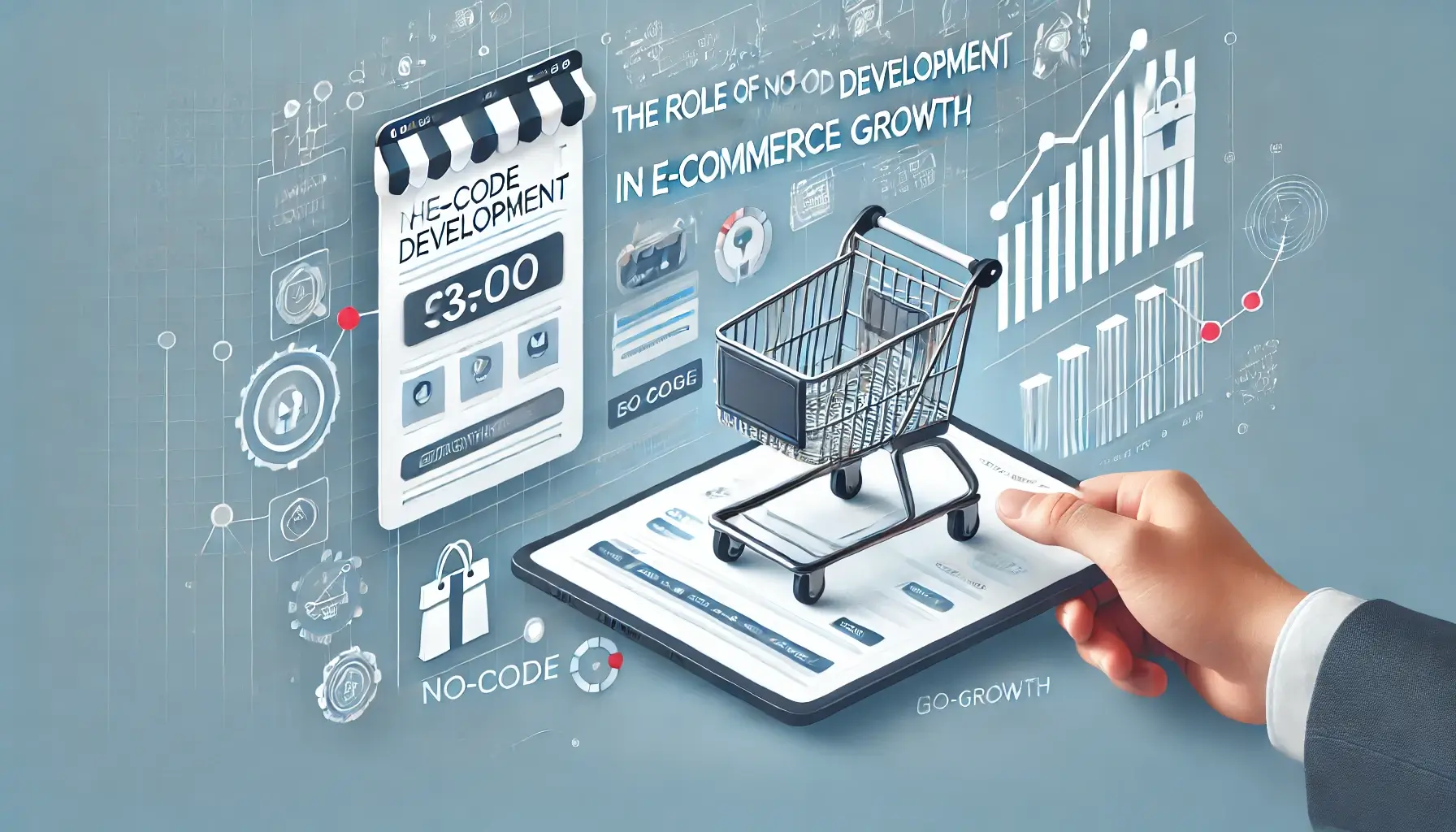 The-Role-of-No-Code-Development-in-E-Commerce-Growth-DM-WebSoft-LLP
