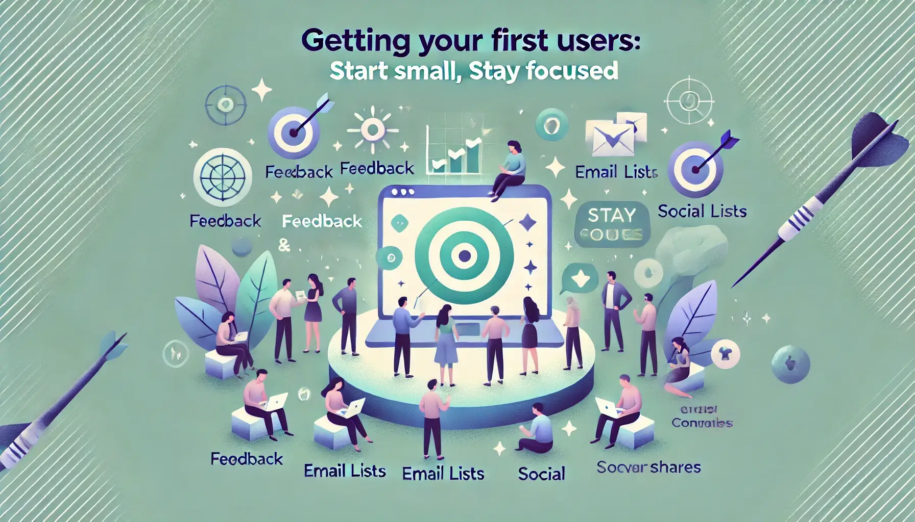 Getting-Your-First-Users-Start-Small-Stay-Focused-DM-WebSoft-LLP